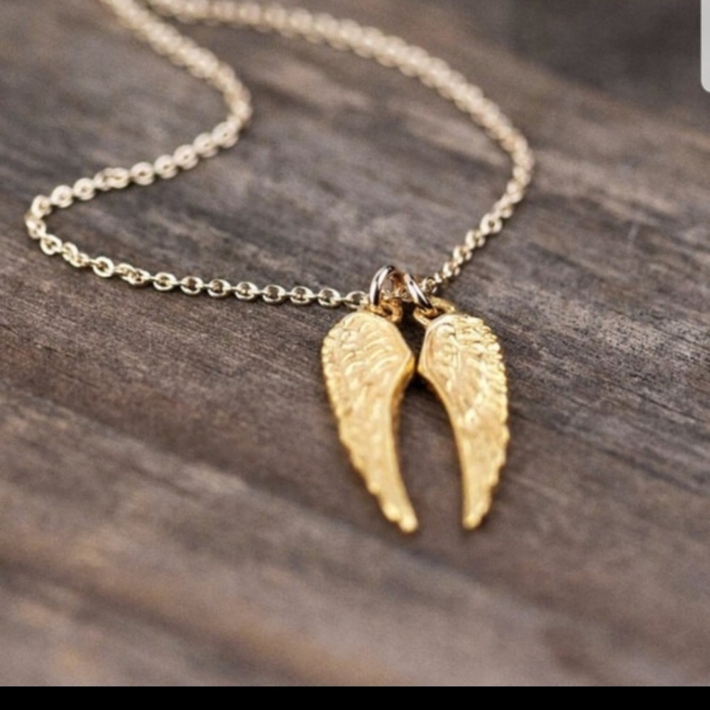 Angel wing necklace